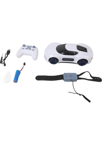 Uzaktan Kumanda Sürüklenme Araba Uzaktan Kumanda Sprey Araba 2.4 Ghz ile Çift Sprey Hareket Algılama Kontrol Izle Işık Ses Için Çocuk Erkek Kız (Yurt Dışından)