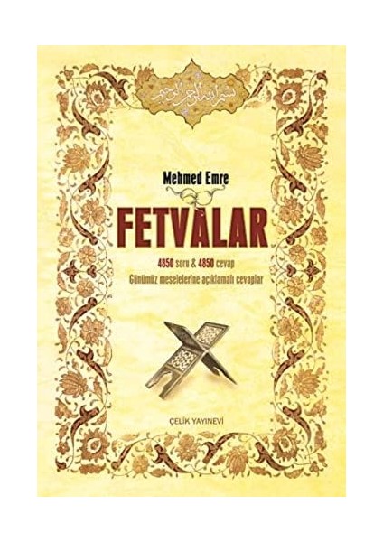 (Sorulu-Cevaplı) 2 Cilt Takım (2.hamur): Günümüz Meselelerine Açıklamalı Cevaplar (Kapak Değişebilir)