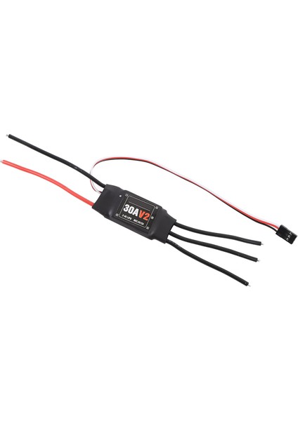 30A V2 Fırçasız Esc Kaynaksız Fiş 5V 2A Bec Fırçasız Elektrikli Hız Kontrol Cihazı Sabit Kanatlı Çok Eksenli 4 Eksenli Uçak (Yurt Dışından) fiyatları