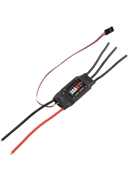 30A V2 Fırçasız Esc Kaynaksız Fiş 5V 2A Bec Fırçasız Elektrikli Hız Kontrol Cihazı Sabit Kanatlı Çok Eksenli 4 Eksenli Uçak (Yurt Dışından) modelleri