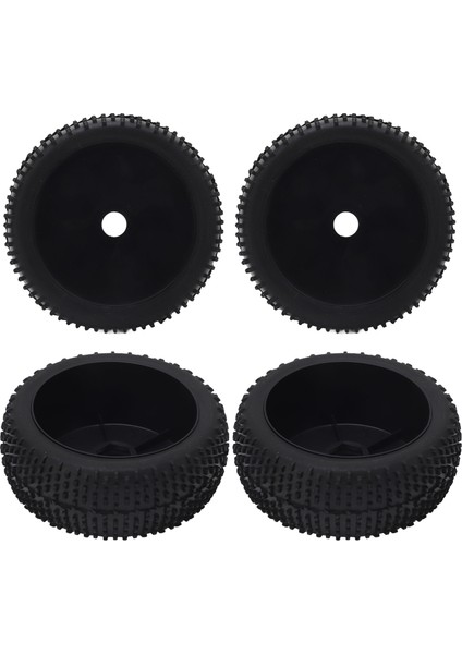 4 Adet Rc Araba Lastiği 112 mm Çap Lastik Lastik Plastik Hub Evrensel Rc Araba Jant Lastik 1/8 Modelleri (Yurt Dışından) indirimleri
