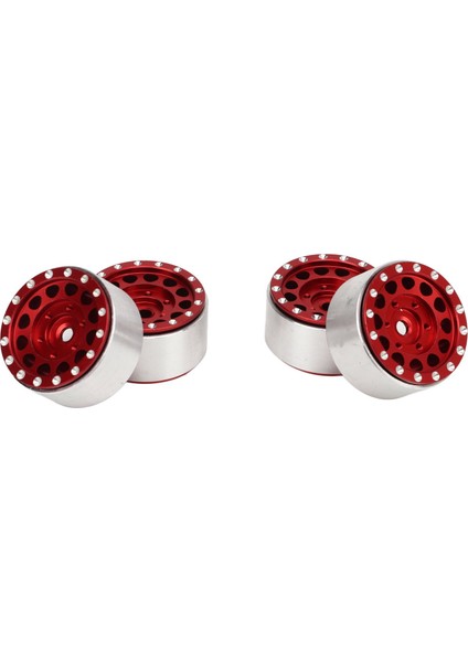 4 Adet Rc Beadlock Tekerlek Göbeği Alüminyum Alaşımlı Rc Tekerlek Jant Göbeği Traxxas 1/18 Rc Arabalar Için Axial SCX24 1/24 Rc Arabalar Için Kırmızı (Yurt Dışından) fırsatları