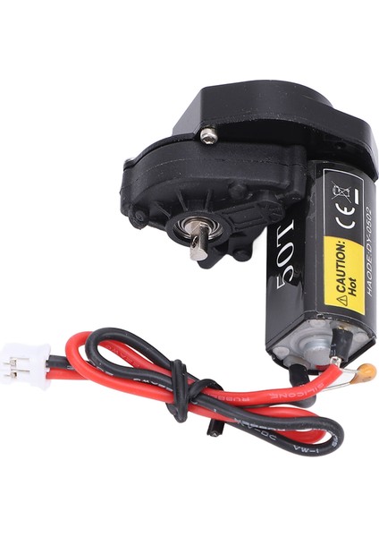 Rc Elektrik Motoru Ince Cnc Işleme Yüksek Burulma 050 50T Dişli Fırçalı Motor Için 1/24 Rc Eksenel SCX24 AX24 Siyah (Yurt Dışından) fırsatları