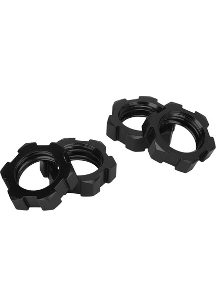 4 Adet 17MM Tekerlek Hex Hub Adaptörü Yedek Alüminyum Alaşım Jant Hex Sürücü Uzatma Adaptörü Traxxas 1/10 Rc Arabalar Siyah (Yurt Dışından) modelleri