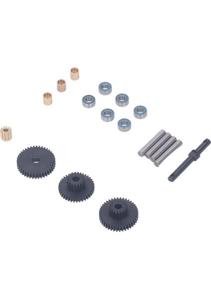 Ağır Çelik Rc Araba Aktarım Dişlisi Seti Mili Motor Dişli Traxxas TRX4M 1/18 Rc Araba (Yurt Dışından)
