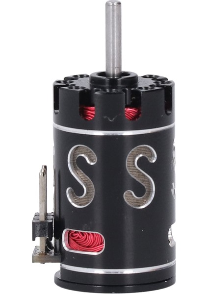 Rc Model Araba Motoru 2.0 Mil Ince Dengeli Rotor Rc Fırçasız Mini Motor Wltoys K989 K969 1/24 1/28 Siyah 9000KV (Yurt Dışından)