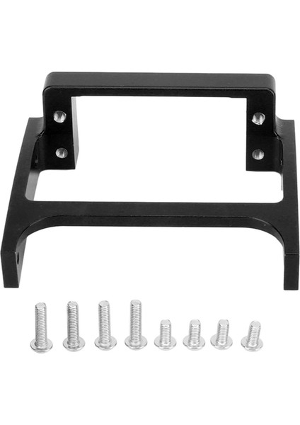 Rc Paletli Metal Servo Montaj Yedek Alüminyum Alaşımlı Dalı Kararlı Rc Araba Servo Montaj Eksenel SCX10 Iı 1/10 Rc Arabalar Siyah (Yurt Dışından)