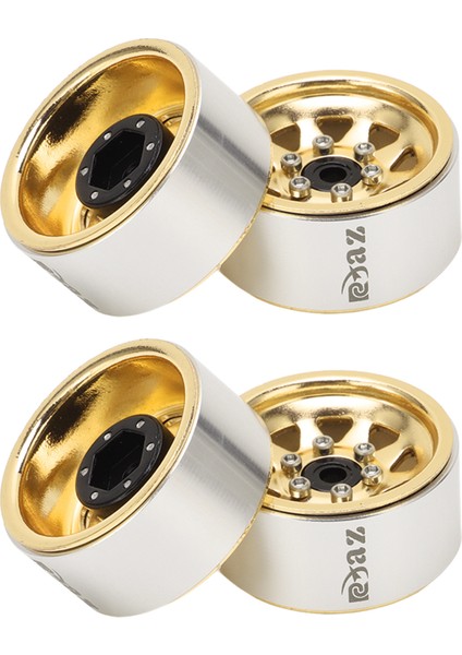 4 Adet Rc Araba Tekerlek Göbeği 1.0 Paletli Araba Genel 7mm Hex Sürücü Gümüş Dış Üçgen 9 Delik Metal Jantlar Bakır (Yurt Dışından) fiyatları