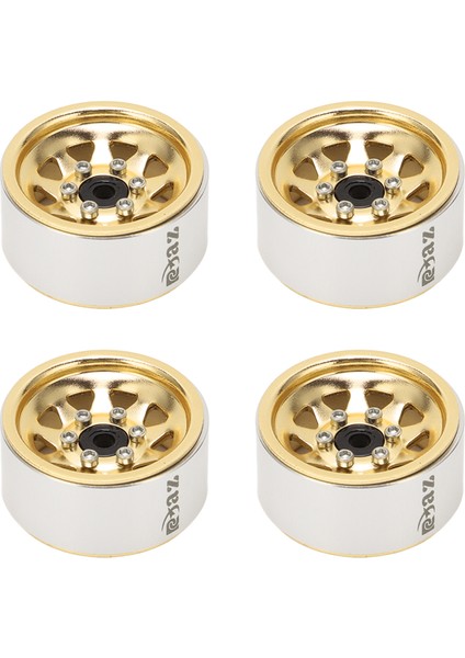 4 Adet Rc Araba Tekerlek Göbeği 1.0 Paletli Araba Genel 7mm Hex Sürücü Gümüş Dış Üçgen 9 Delik Metal Jantlar Bakır (Yurt Dışından) indirimleri