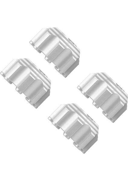 4 Adet 8X32 Ila 17MM Hex Adaptörleri 8X32 3.8 In Tekerlekler Elektrikli Araba Kamyon Seçenek Parçaları Alüminyum Alaşım Gümüş (Yurt Dışından) indirimleri