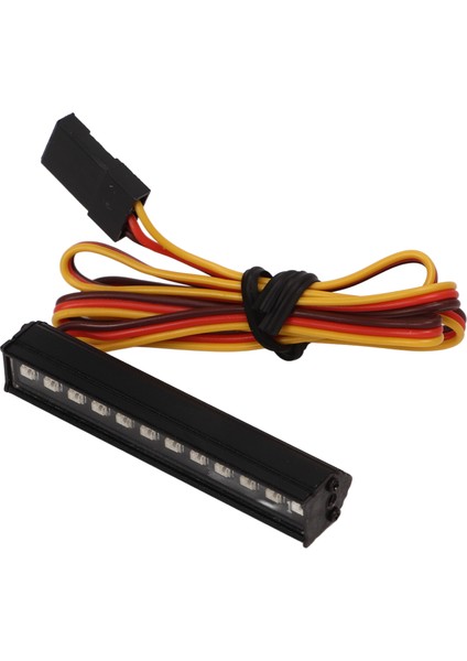 Rc Araba Tavan Lambası 12 LED Işık Boncuk Alüminyum Alaşım Rc Araba Işık Çubuğu Eksenel SCX24 1/24 1/18 Rc Araba Dc 5-20V (Yurt Dışından) modelleri