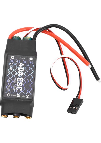Fırçasız Esc 40A Siyah Fırçasız Esc Rc Sabit Kanatlı Uçak Kısa Kablo Sürümü Fişsiz (Yurt Dışından) modelleri