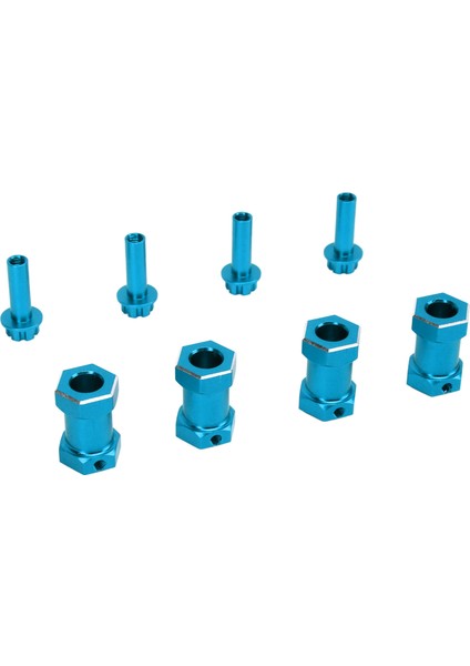 4 Adet Rc Tekerlek Hex Hub Alüminyum Alaşım Yedek 12MM Hex Hub Uzatma Birleştirici Için 1/10 Rc Tırmanma Araba Mavi (Yurt Dışından) fiyatları