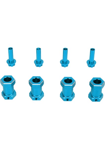 4 Adet Rc Tekerlek Hex Hub Alüminyum Alaşım Yedek 12MM Hex Hub Uzatma Birleştirici Için 1/10 Rc Tırmanma Araba Mavi (Yurt Dışından) fırsatları