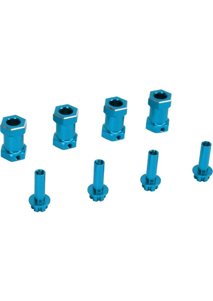 4 Adet Rc Tekerlek Hex Hub Alüminyum Alaşım Yedek 12MM Hex Hub Uzatma Birleştirici Için 1/10 Rc Tırmanma Araba Mavi (Yurt Dışından) indirimleri