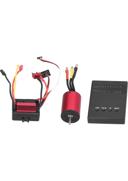 2838 4500KV 4p Fırçasız Motor 35A Fırçasız Esc + 1/14 Rc Araba Için Programlama Kartı (Yurt Dışından) indirimleri