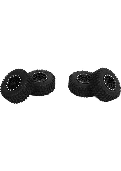 4 Adet Rc Lastik ve Tekerlek Seti Alüminyum Alaşımlı Jantlar Göbek Ka Lastikler Axial SCX24 1/24 Rc Araba Için (Yurt Dışından) fiyatları