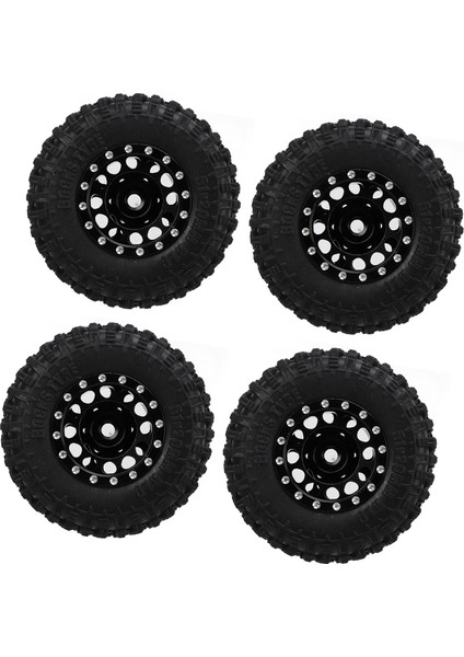 4 Adet Rc Lastik ve Tekerlek Seti Alüminyum Alaşımlı Jantlar Göbek Ka Lastikler Axial SCX24 1/24 Rc Araba Için (Yurt Dışından) fırsatları