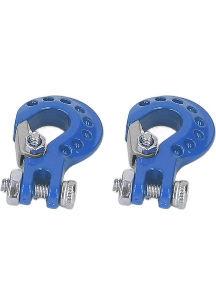 Rc Araba Çekme Kancası Römork Zinciri Seti Yükseltme Parçası Dekorasyon Için Fit SCX10 D90 1/10 Rc Paletli Kamyon Mavi (Yurt Dışından)