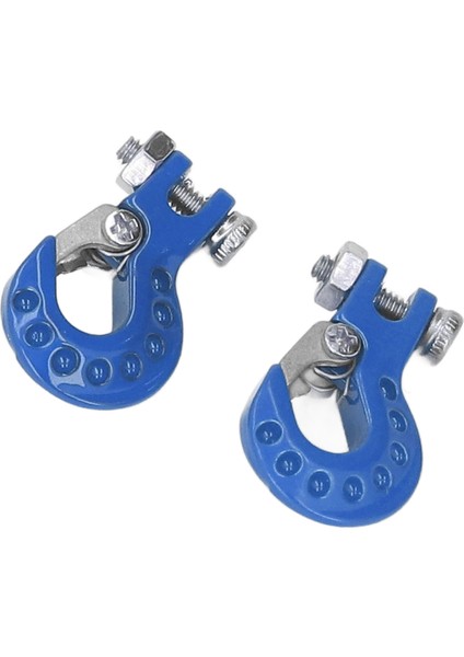 Rc Araba Çekme Kancası Römork Zinciri Seti Yükseltme Parçası Dekorasyon Için Fit SCX10 D90 1/10 Rc Paletli Kamyon Mavi (Yurt Dışından)