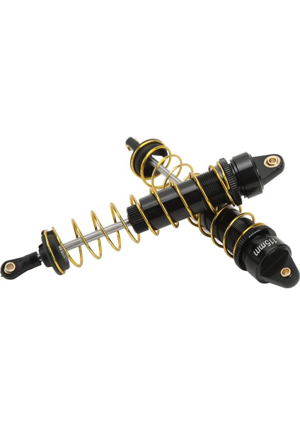 Rc Amortisör Yağ Basıncı Ayarlanabilir Rc Amortisör Seti Yaylı Eksenel SCX10 90046 AXI03007 1/10 Rc Paletli Araba 115MM Siyah (Yurt Dışından) fırsatları