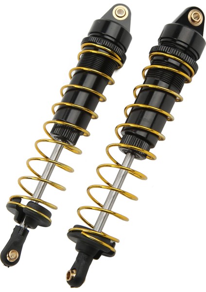 Rc Amortisör Yağ Basıncı Ayarlanabilir Rc Amortisör Seti Yaylı Eksenel SCX10 90046 AXI03007 1/10 Rc Paletli Araba 115MM Siyah (Yurt Dışından) indirimleri