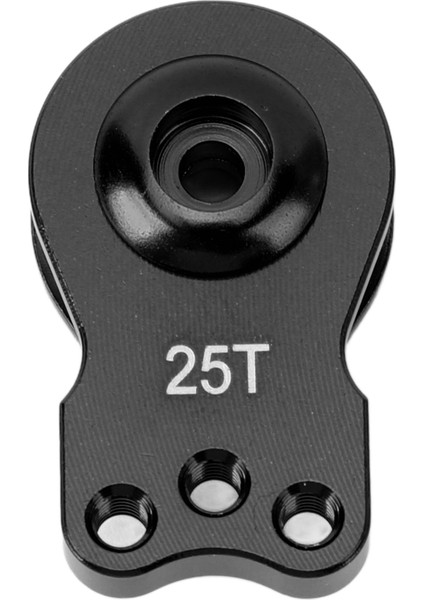 Servo Saver 25 T Alüminyum Alaşım Yedek Hafif Evrensel Servo Kol Için 1/10 Rc Araba Siyah (Yurt Dışından) fiyatları