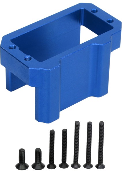 Rc Servo Montaj Alüminyum Alaşım Direksiyon Servo Braketi Seti Kızak 1/8 4WD Uzaktan Kumandalı Araç Mavi (Yurt Dışından) modelleri