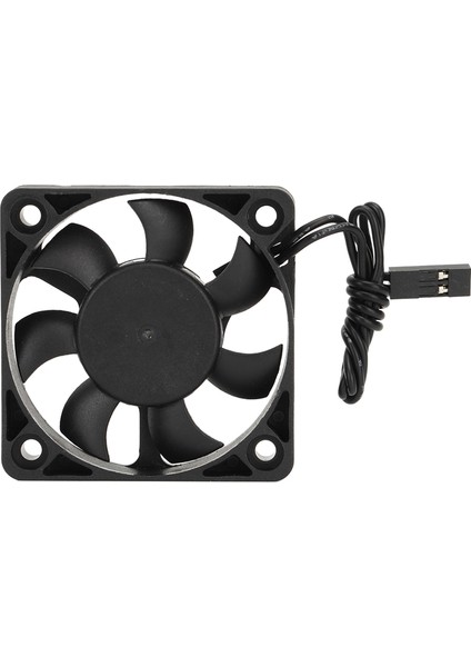 Rc Soğutma Fanı Demir Plastik Hafif Hızlı Hızlı Rc Motor Soğutucu 1/10 Traxxas 7.4 V Siyah 50X50MM (Yurt Dışından)