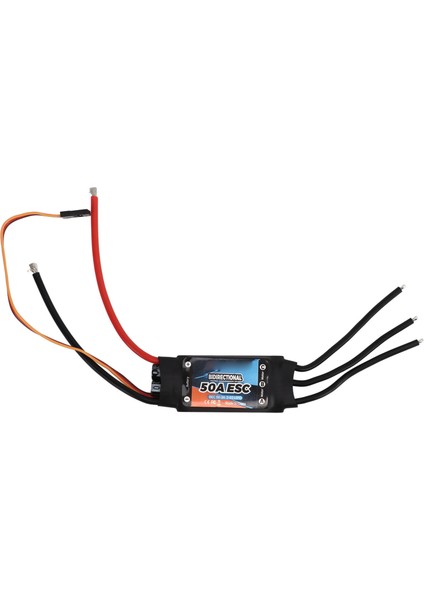 Fırçasız Elektrikli Hız Kontrol Çift Yönlü Siyah 50A Rc Araba Esc Tekne Sualtı Pervane (Yurt Dışından)