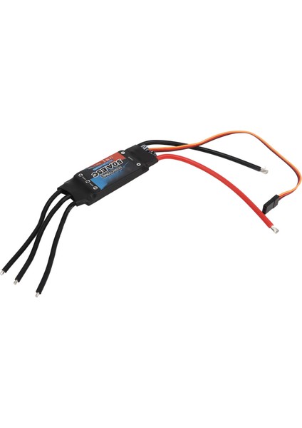 Fırçasız Elektrikli Hız Kontrol Çift Yönlü Siyah 50A Rc Araba Esc Tekne Sualtı Pervane (Yurt Dışından)
