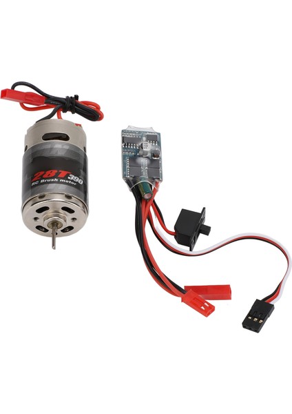 Rc Araba 390 Fırçalı Motor 30A Jst Fiş Yüksek Burulma Fırçalı Motor Esc Seti 1/16 1/18 Rc Araba Için 7.2 V (Yurt Dışından) fiyatları