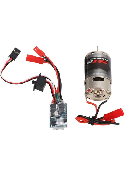 Rc Araba 390 Fırçalı Motor 30A Jst Fiş Yüksek Burulma Fırçalı Motor Esc Seti 1/16 1/18 Rc Araba Için 7.2 V (Yurt Dışından) indirimleri