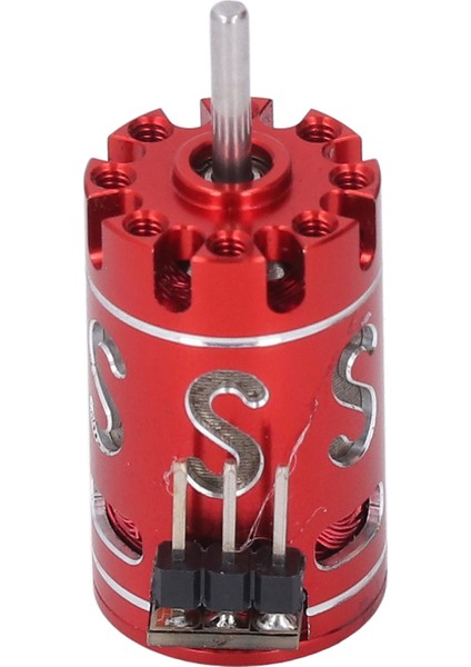 Rc Model Araba Motoru 2.0 Mil Ince Dengeli Rotor Rc Fırçasız Mini Motor Wltoys K989 K969 1/24 1/28 Kırmızı 3500KV (Yurt Dışından)