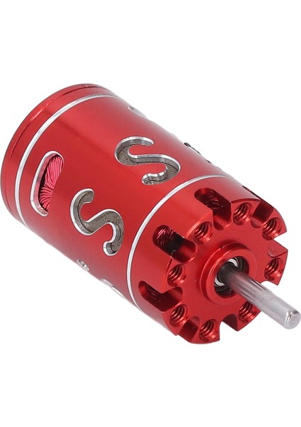 Rc Model Araba Motoru 2.0 Mil Ince Dengeli Rotor Rc Fırçasız Mini Motor Wltoys K989 K969 1/24 1/28 Kırmızı 3500KV (Yurt Dışından)