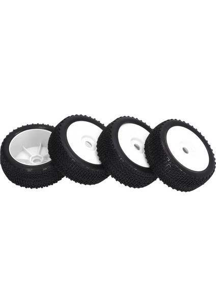 4 Adet Rc Araba X600 Dişli Lastik Traxxas Slash 1/10 Rc Kısa Kamyon Yedek Lastik Seti Beyaz (Yurt Dışından) indirimleri