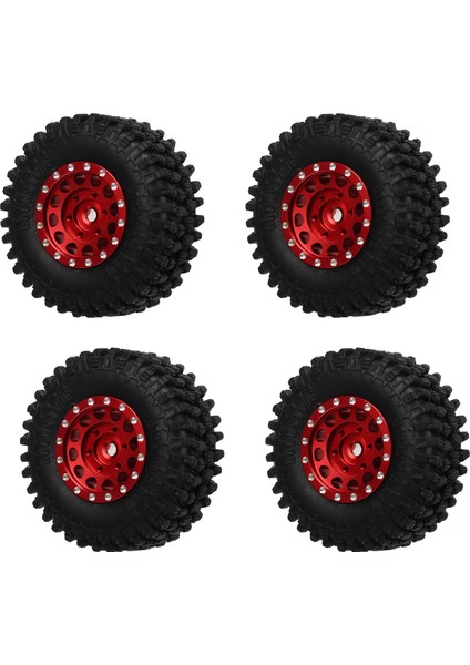 4 Adet Rc Lastik ve Tekerlek Seti Alüminyum Alaşımlı Jantlar Göbek Ka Lastikler Axial SCX24 1/24 Rc Araba Için (Yurt Dışından) fiyatları
