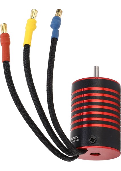 Gtskytenrc 2838 Fırçasız Motor 4 Kutuplu Rc Fırçasız Motor Için 1/14 1/16 Rc Araba Parçası Siyah Kırmızı 3700KV (Yurt Dışından) fırsatları