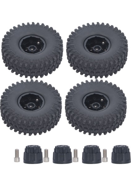 4 Adet Rc Araba Lastik Lastik 1.9 In Evrensel Rc Tırmanma Araba Lastiği Traxxas Hsp Redcat Tamiya Eksenel (Yurt Dışından)