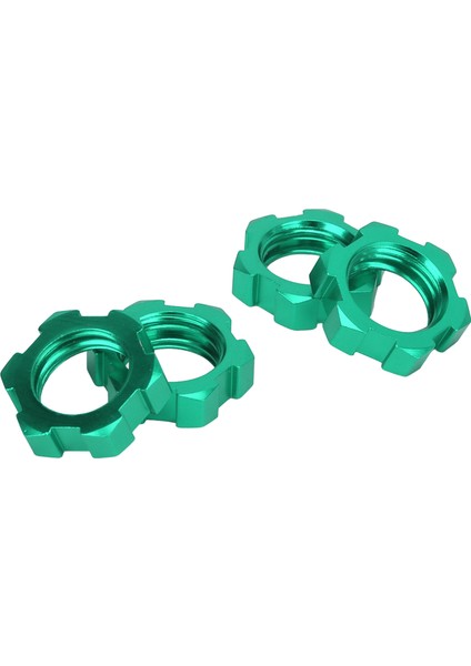 4 Adet 17MM Tekerlek Hex Hub Adaptörü Yedek Alüminyum Alaşım Jant Hex Sürücü Uzatma Adaptörü Traxxas 1/10 Rc Arabalar Yeşil (Yurt Dışından) modelleri