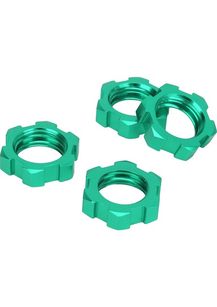 4 Adet 17MM Tekerlek Hex Hub Adaptörü Yedek Alüminyum Alaşım Jant Hex Sürücü Uzatma Adaptörü Traxxas 1/10 Rc Arabalar Yeşil (Yurt Dışından) fırsatları
