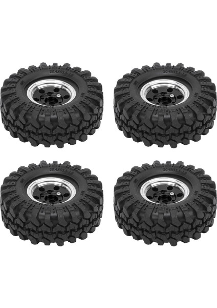 1.0 Beadlock Jant Lastikler 6 Delik Alüminyum Alaşım Rc Beadlock Tekerlek Göbeği 1/24 Rc Paletli Araba Siyah (Yurt Dışından) indirimleri