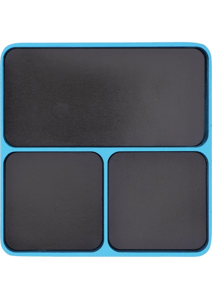 Rc Tamir Vida Tepsisi 3 Izgaraları Alüminyum Alaşımlı Ayrı Depolama Şık Görünüm Vida Sabitleme Aracı Tutucu Plaka Rc Araba Uçak Tekne Gök Mavisi (Yurt Dışından) fırsatları