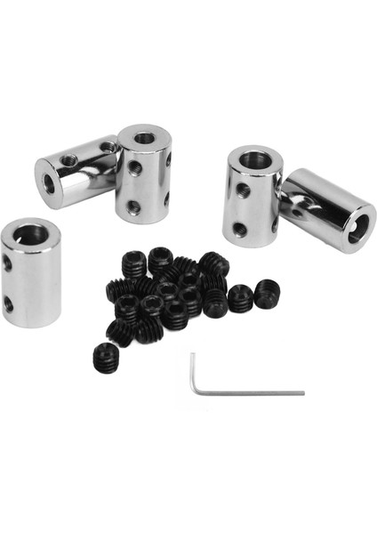 5 Adet Şaft Bağlantı Seti 5‑8mm Motor Bağlantı Parçası 22MM Uzunluk 14MM Çap Bağlantı Konnektörü (Yurt Dışından) fiyatları