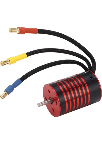 Gtskytenrc 2838 Fırçasız Motor 4 Kutuplu Rc Fırçasız Motor Için 1/14 1/16 Rc Araba Parçası Siyah Kırmızı 3200KV (Yurt Dışından) fırsatları