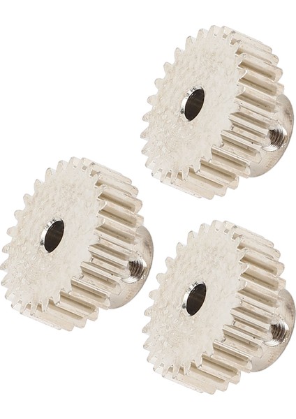 3 Adet Metal Motor Dişlileri Ayar Vidaları ile M0. 6 Modülü 3.175 mm Delik Çapı Pinyon Dişli Için 1/10 Rc Araba Kamyon 26T (Yurt Dışından) modelleri