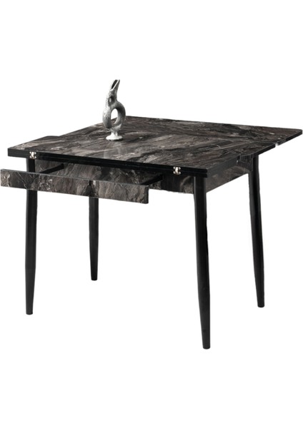 Kıvılcım Diş Budak Desen Açılır 100X65 Masa (Açılımış Ölçüsü 100X130)