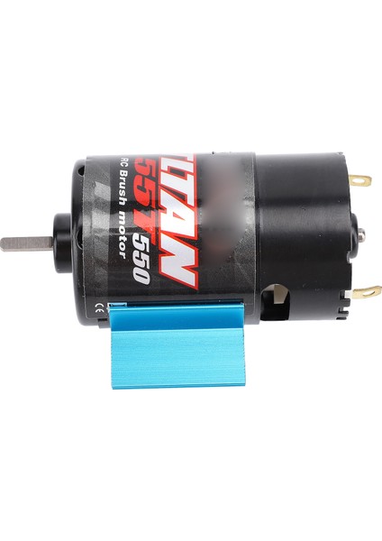 550 Rc Araba Motoru Evrensel Fırçalı Motor Mavi Isı Emici Eksenel SCX10 Hpı Redcat Jl 90046 55T 7.4-11.1 V (Yurt Dışından) modelleri
