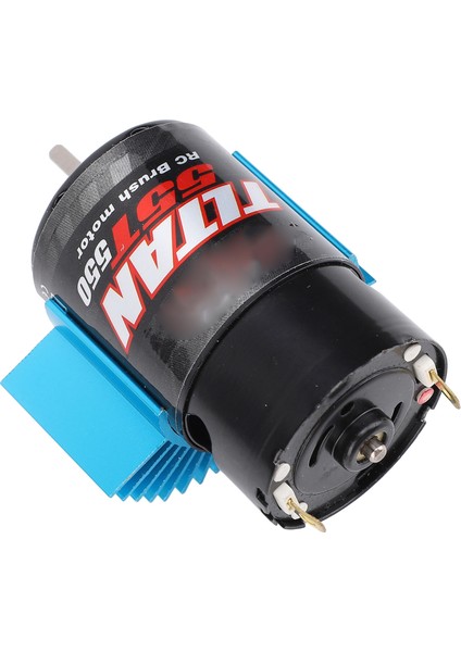 550 Rc Araba Motoru Evrensel Fırçalı Motor Mavi Isı Emici Eksenel SCX10 Hpı Redcat Jl 90046 55T 7.4-11.1 V (Yurt Dışından) fırsatları