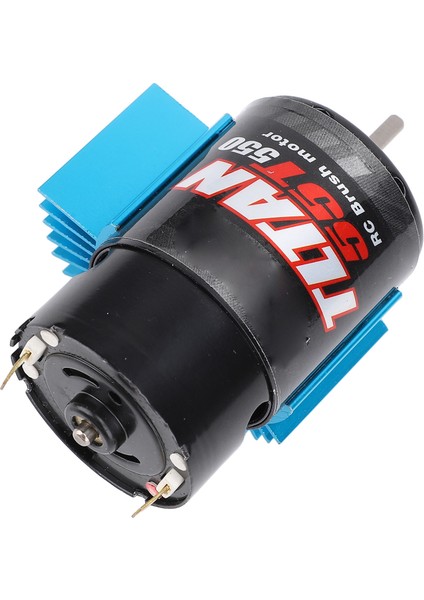 550 Rc Araba Motoru Evrensel Fırçalı Motor Mavi Isı Emici Eksenel SCX10 Hpı Redcat Jl 90046 55T 7.4-11.1 V (Yurt Dışından) indirimleri